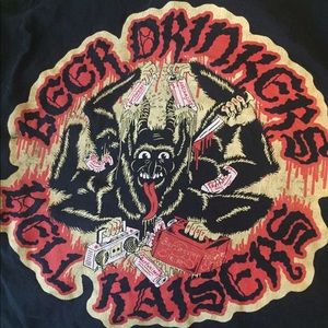 Beer Drinkers and Hell Raisers tee.  25 bucks